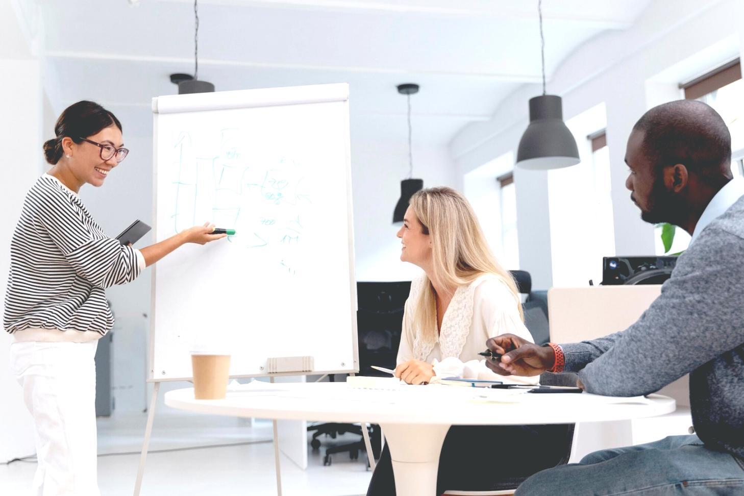 Gemeinsame Budgetplanung im Beratungsgespräch